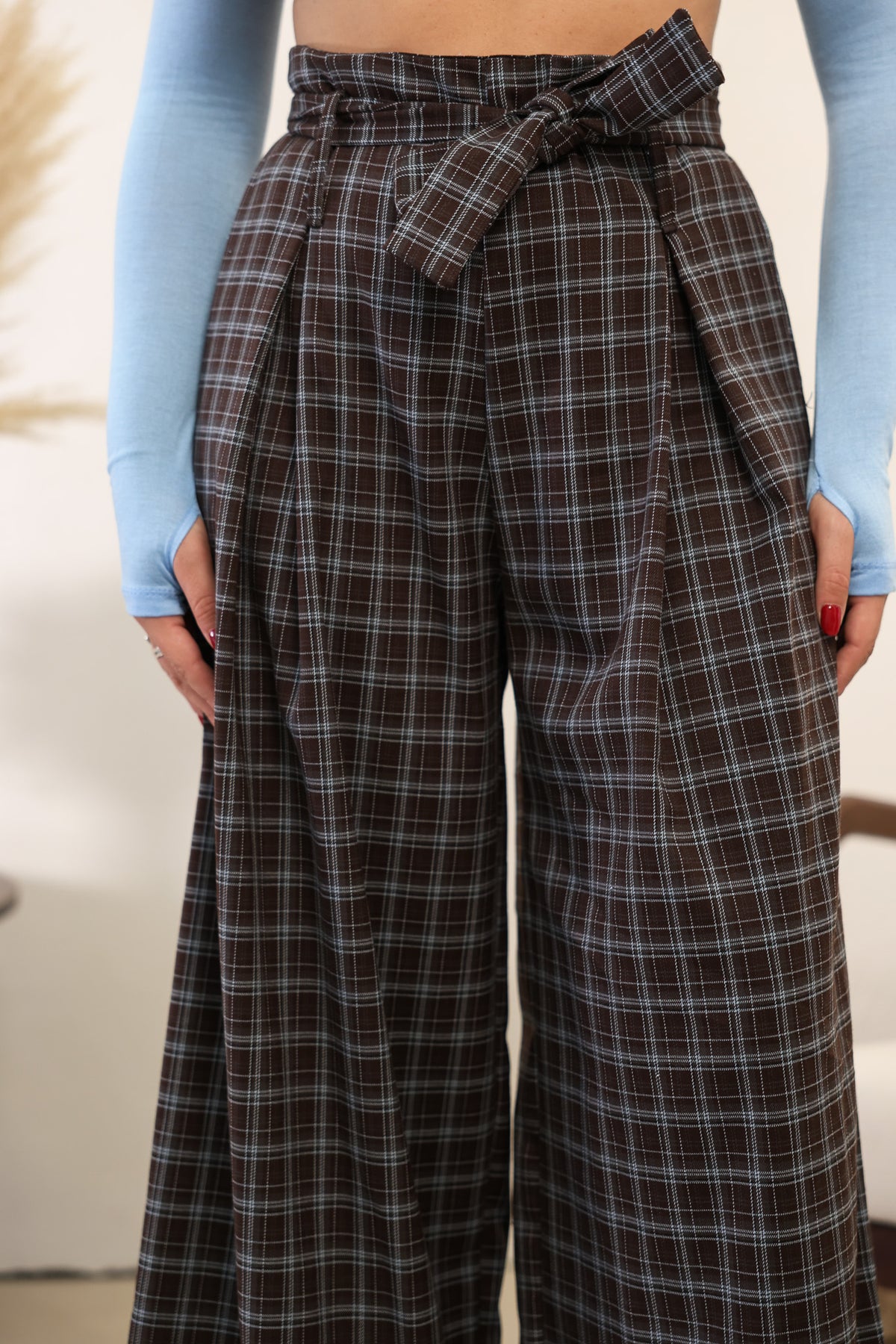 Pantalone quadri
