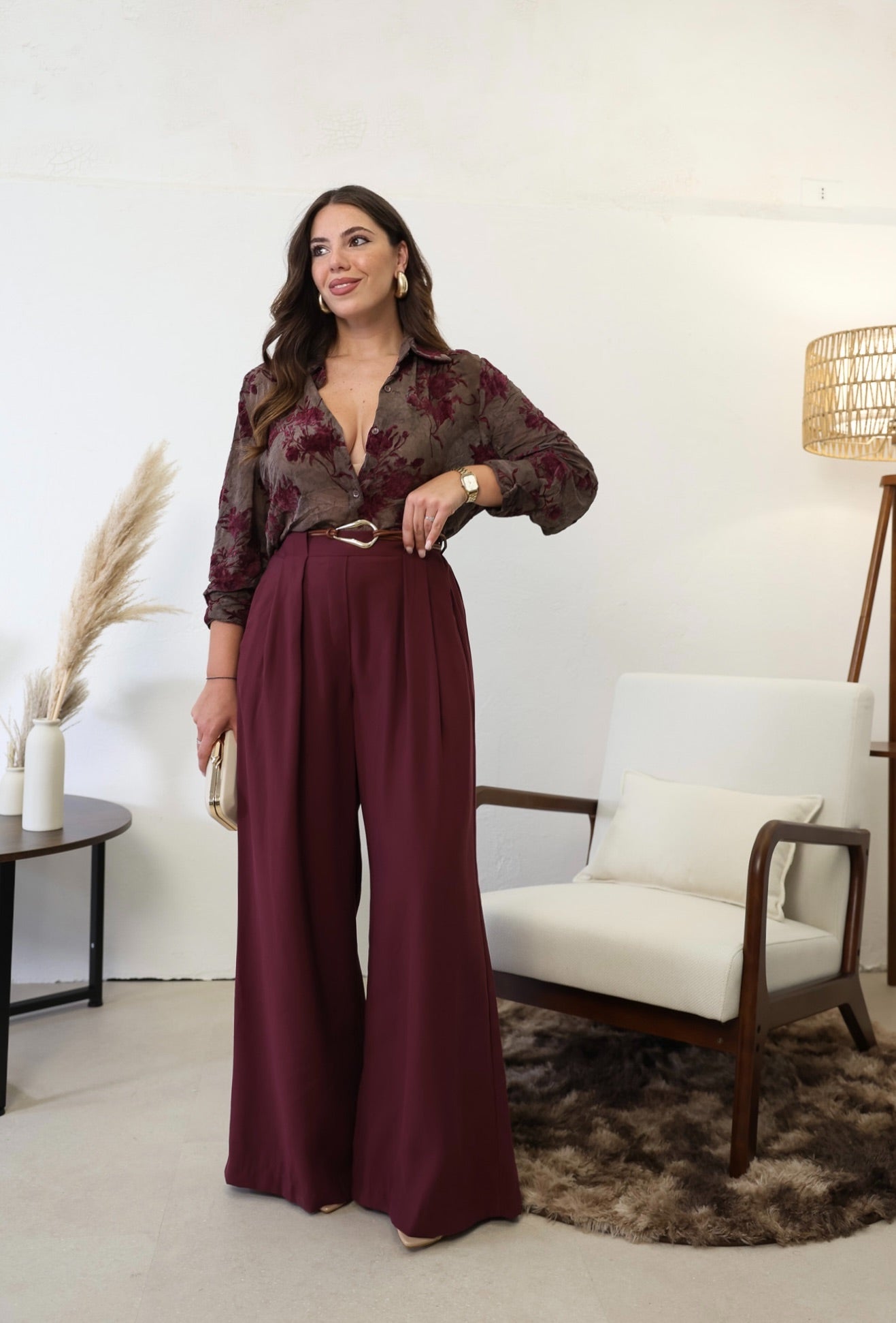 Pantalone prugna