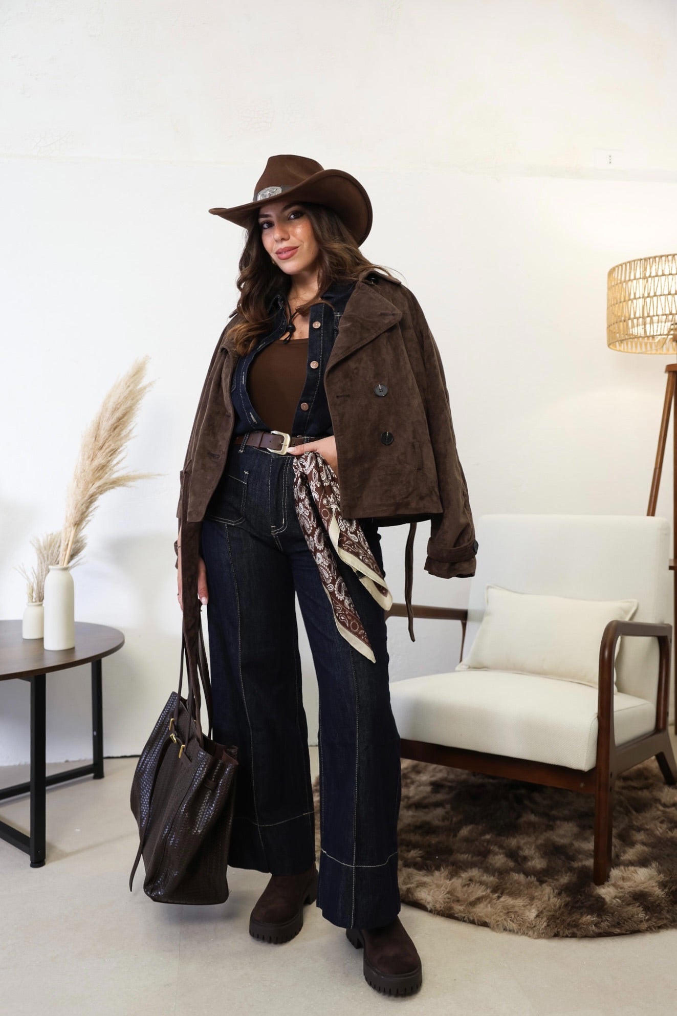 Jeans flare bluedenim