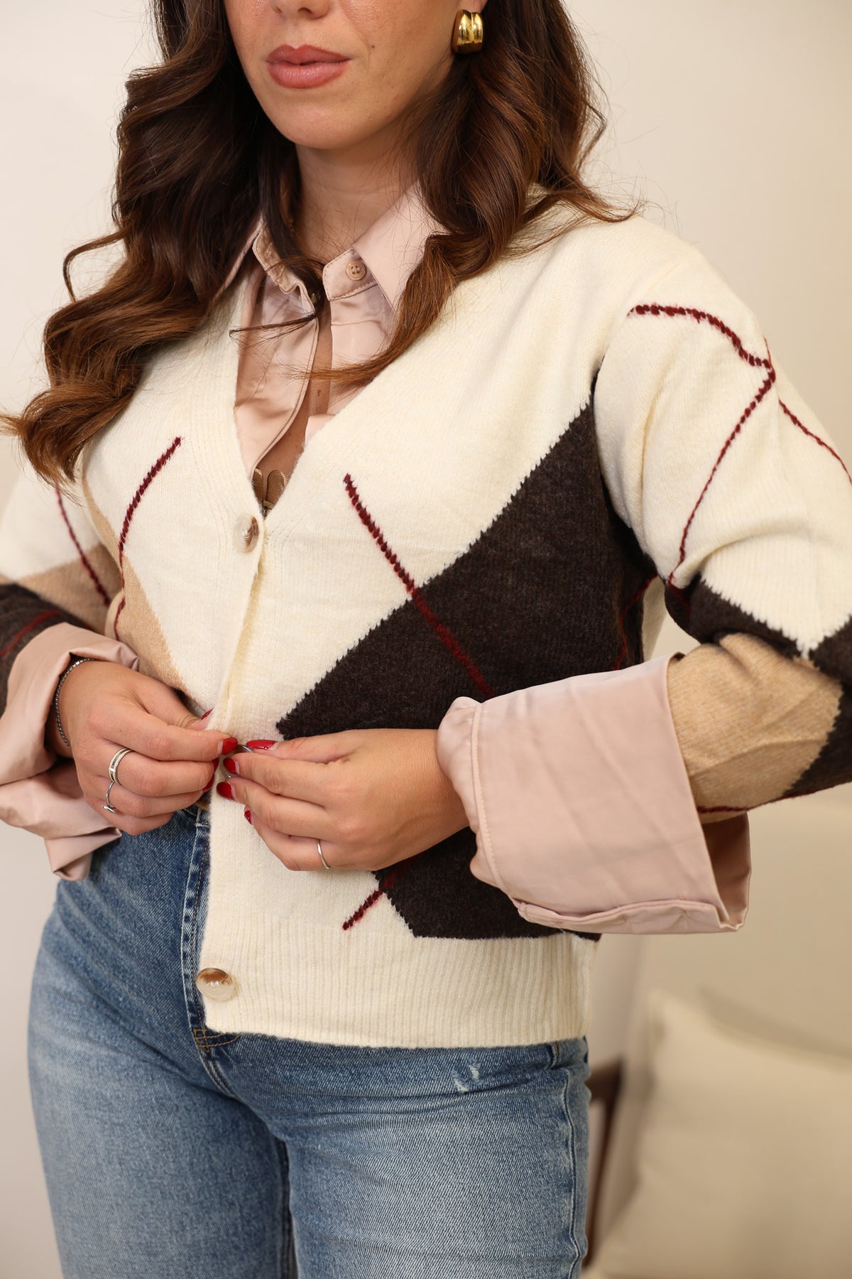 Cardigan rombi 0003