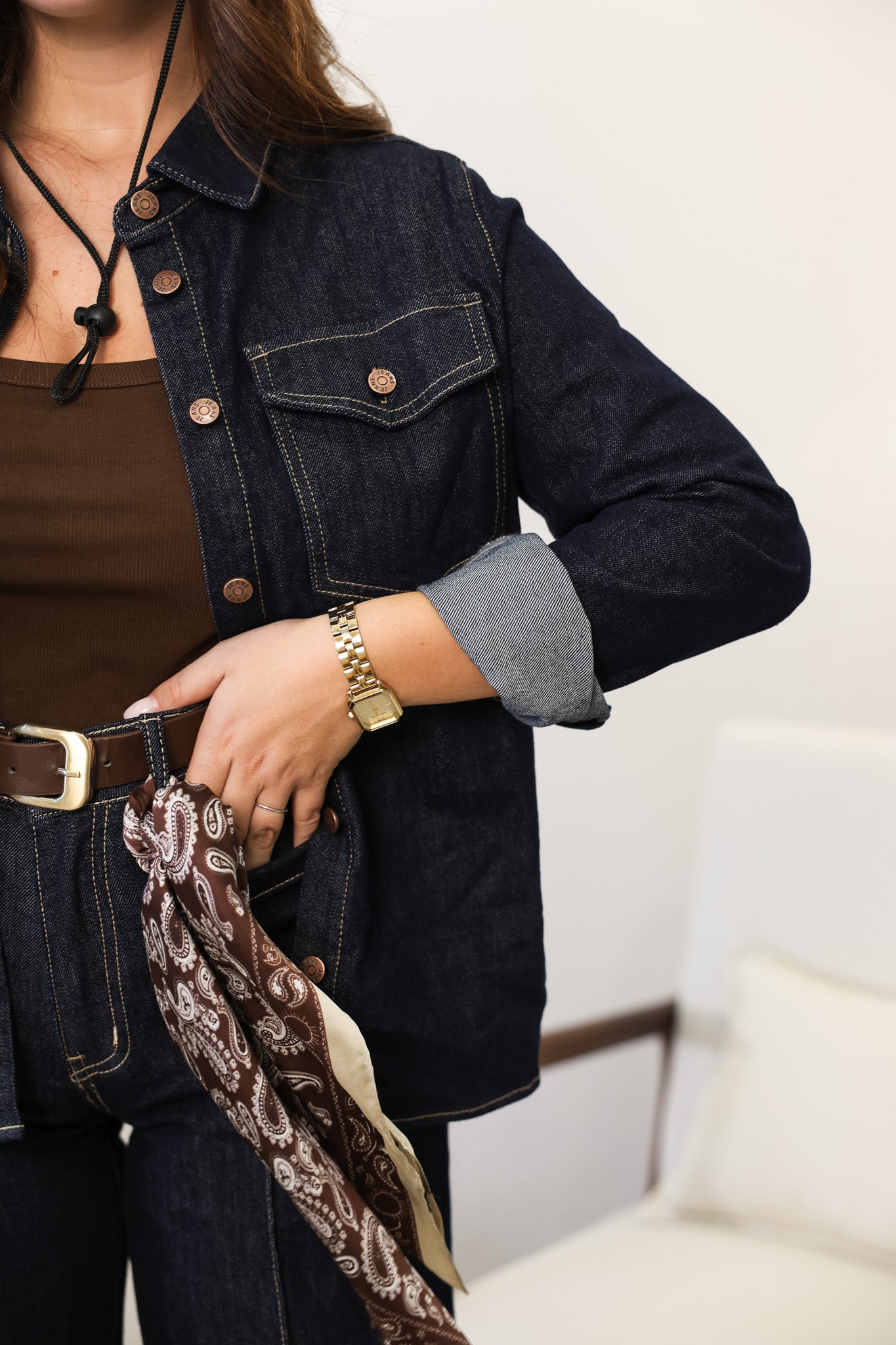Camicia bluedenim