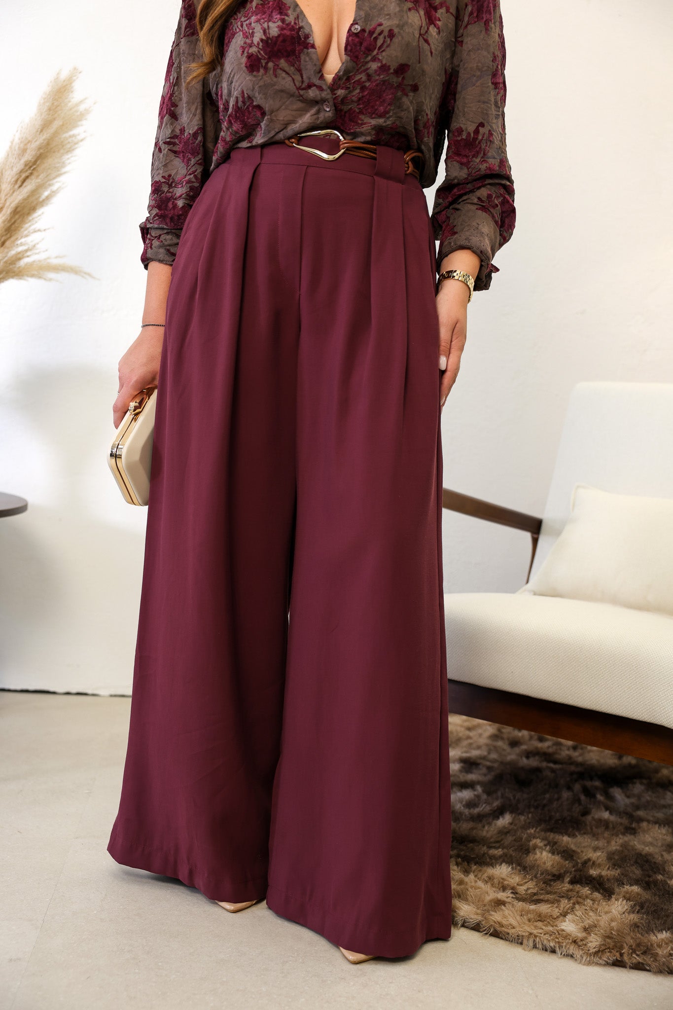 Pantalone prugna
