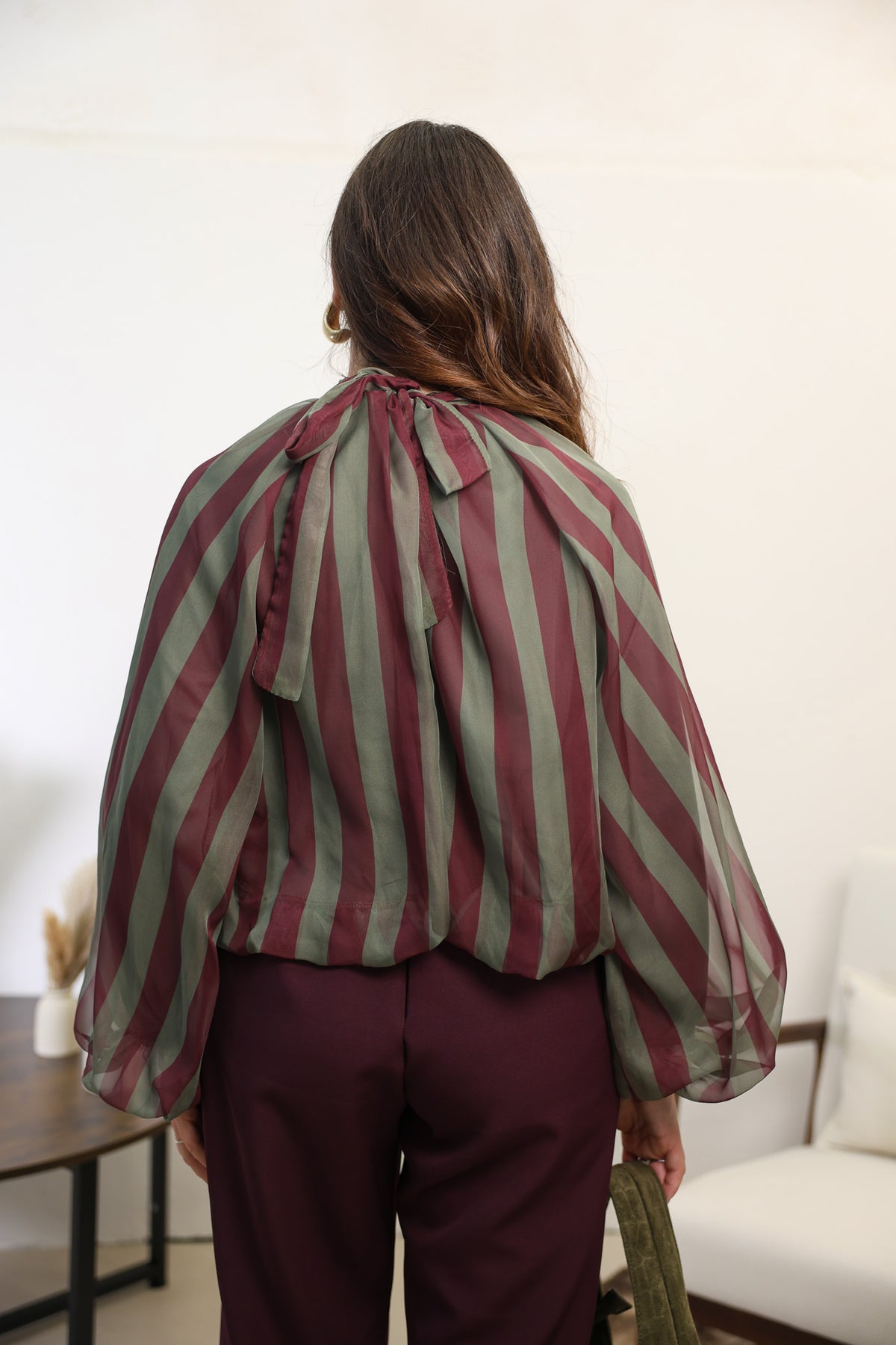 Camicia fantasia righe