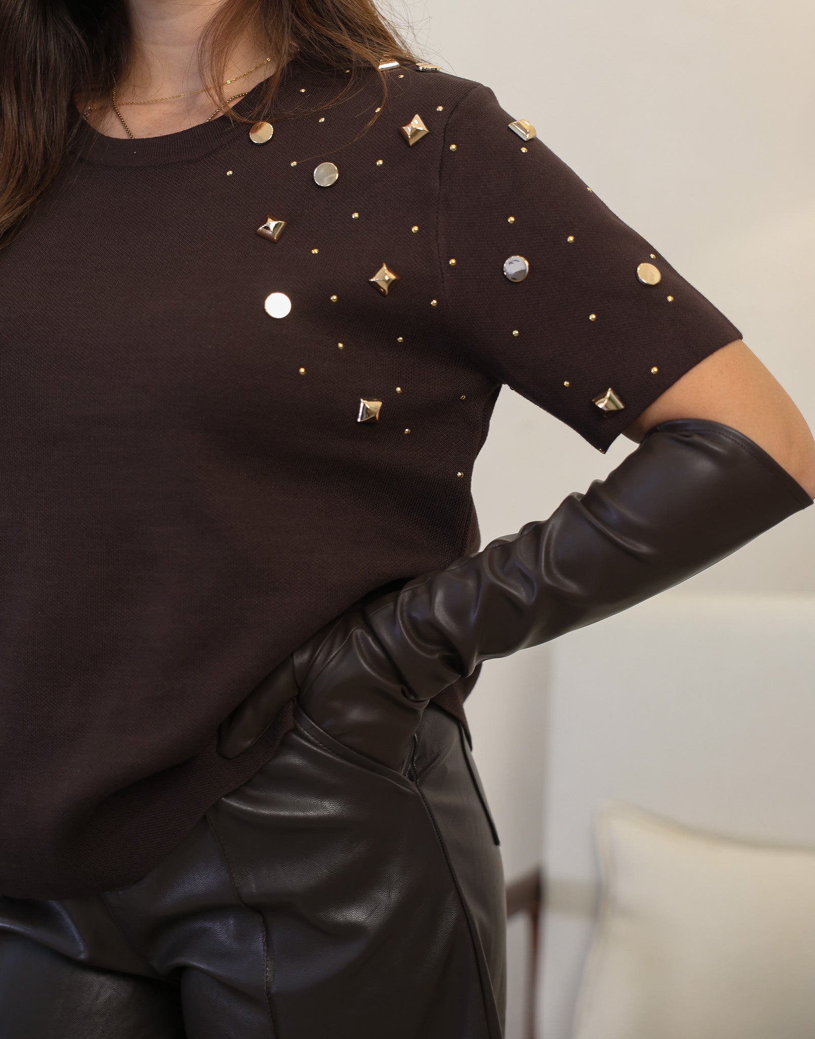 T shirt strass