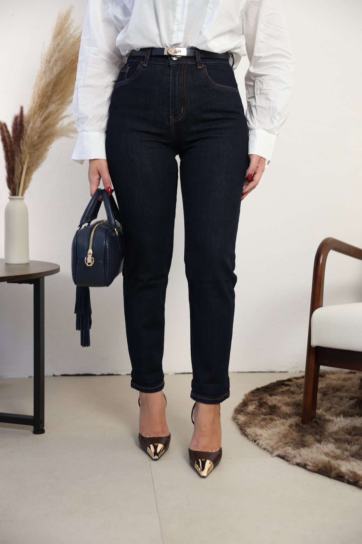 Blue Denim Momfit
