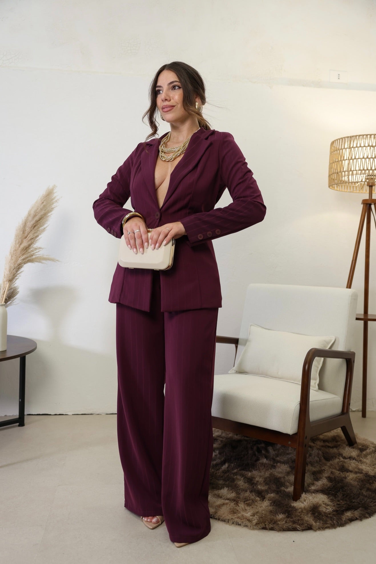Tailleur gessato