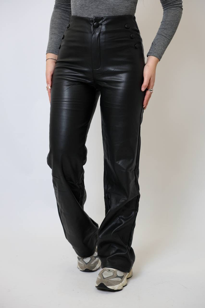 Pantalone simil pelle 008