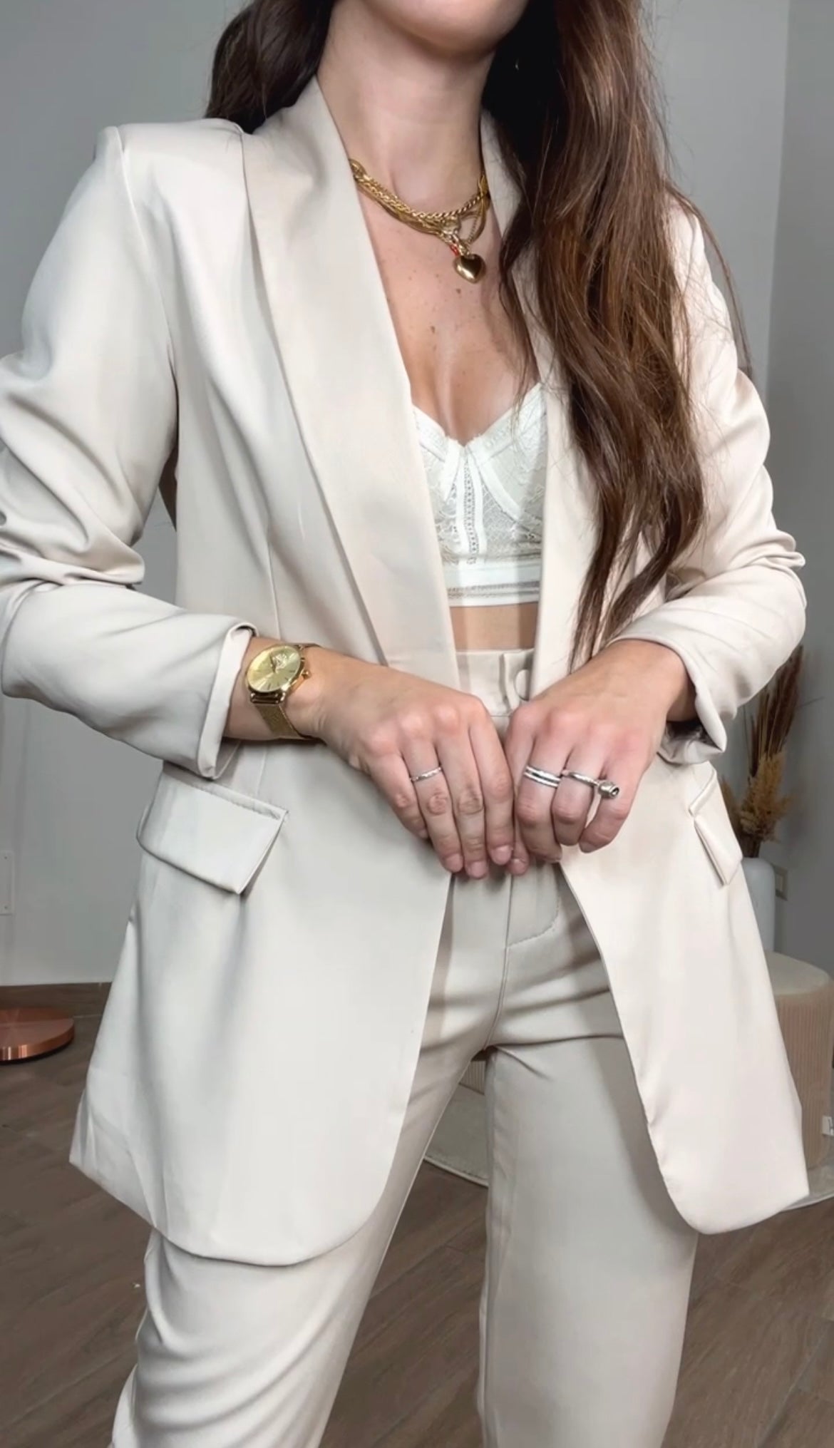 Tailleur Lucrezia sigaretta (in preordine) LEGGERE LA DESCRIZIONE!