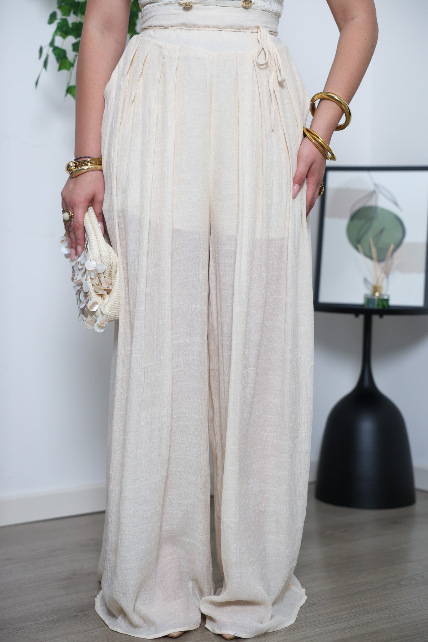Pantalone lino