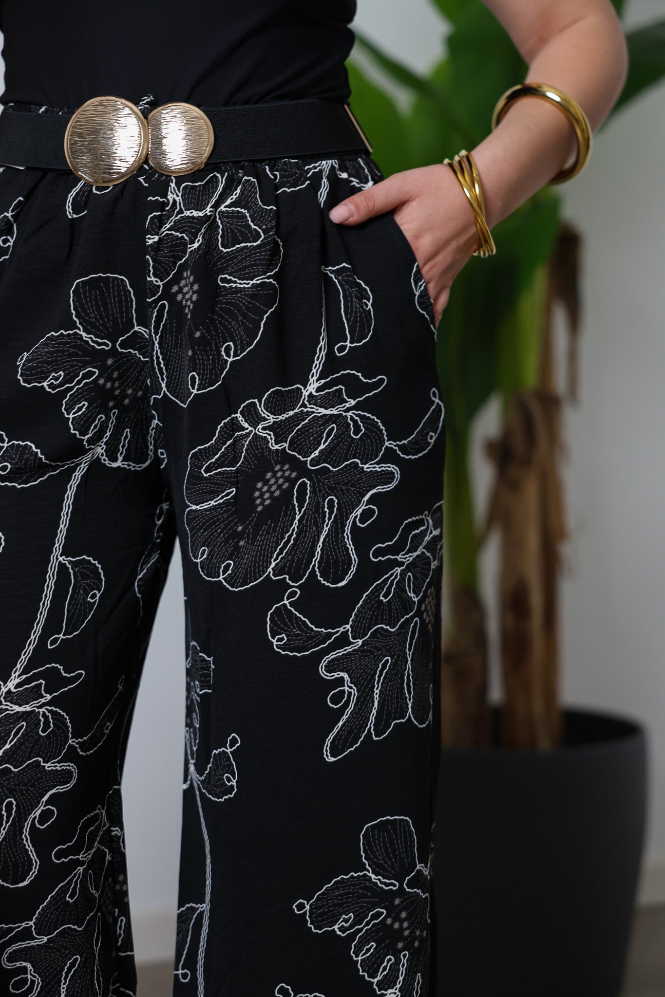 Pantalone Elisa nero