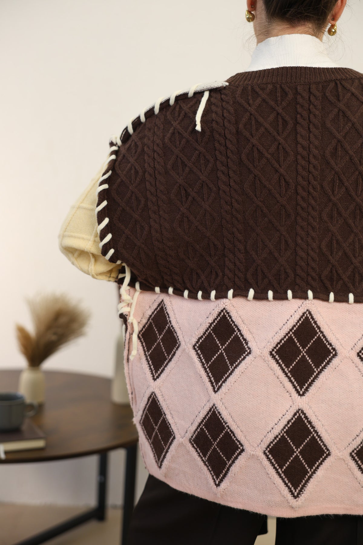 Cardigan rombi