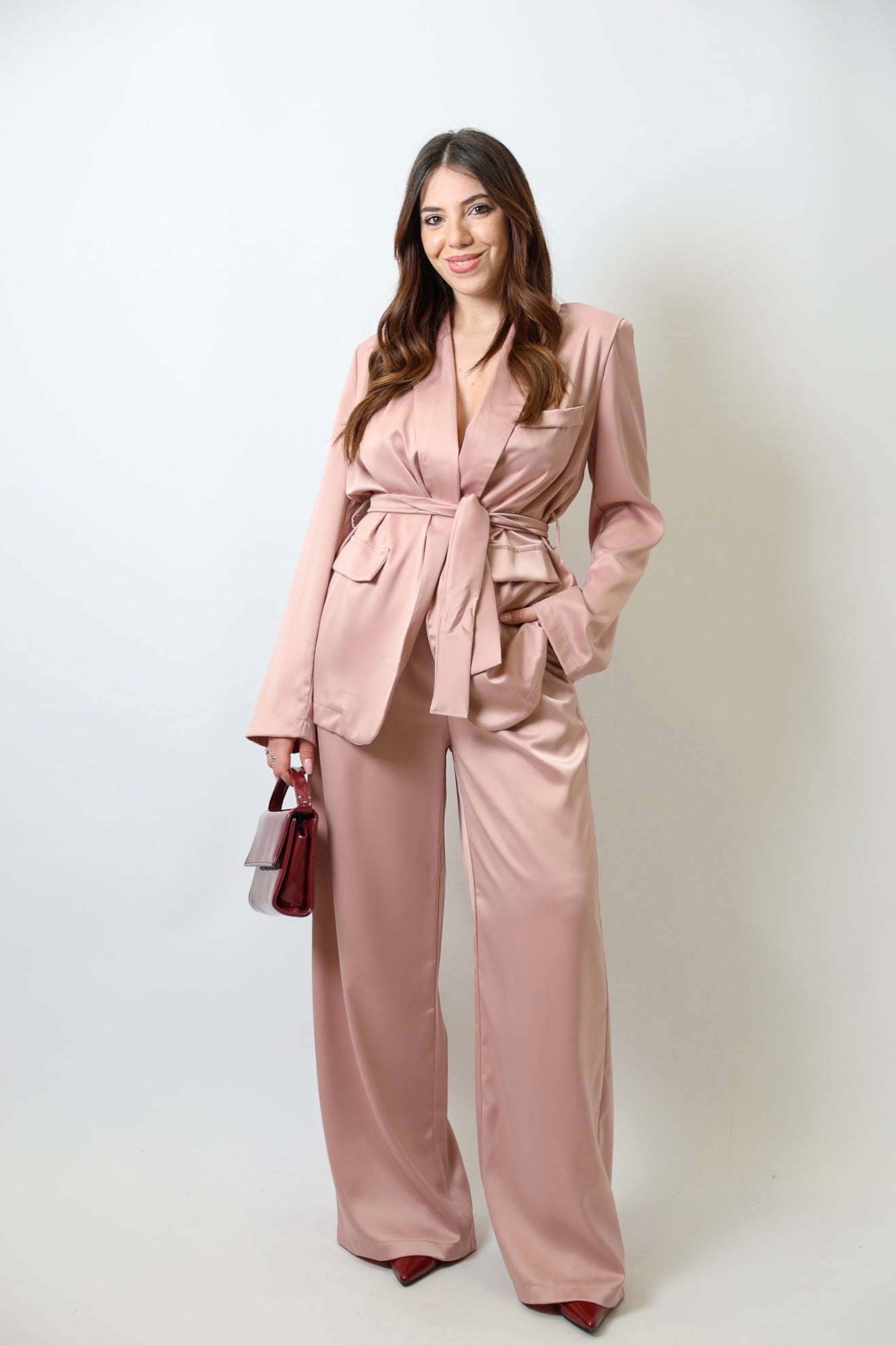 Tailleur satin 87099