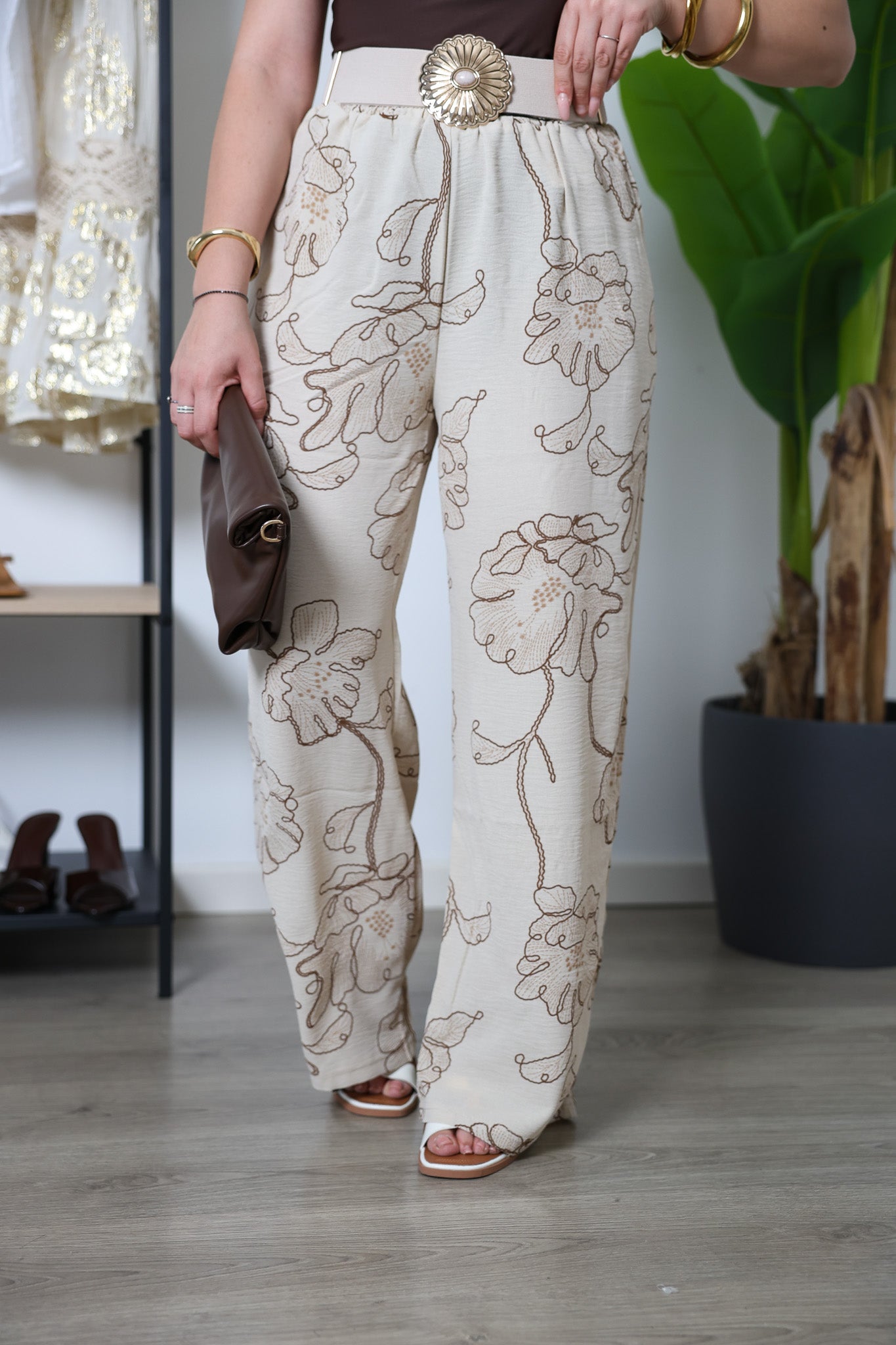 Pantalone Elisa beige