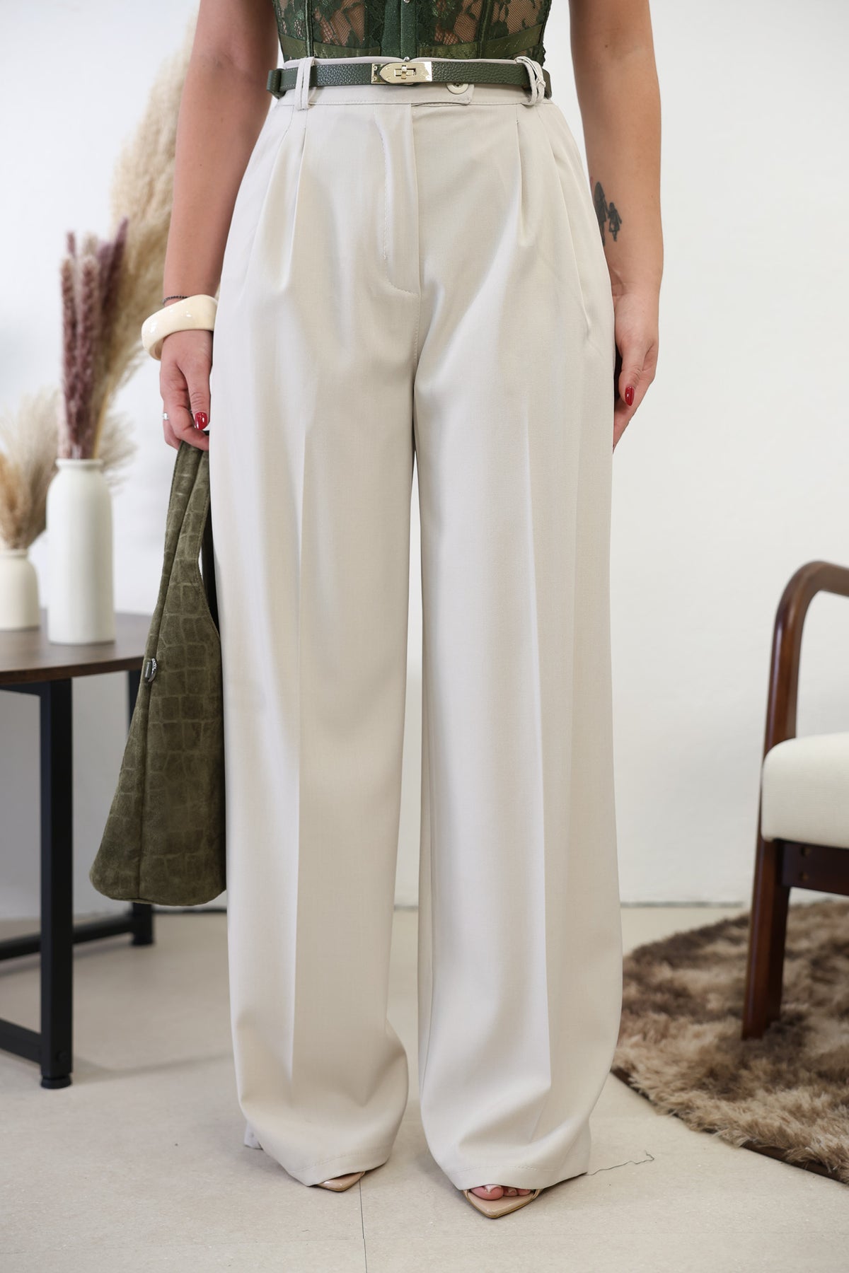 Pantalone doppio bottone