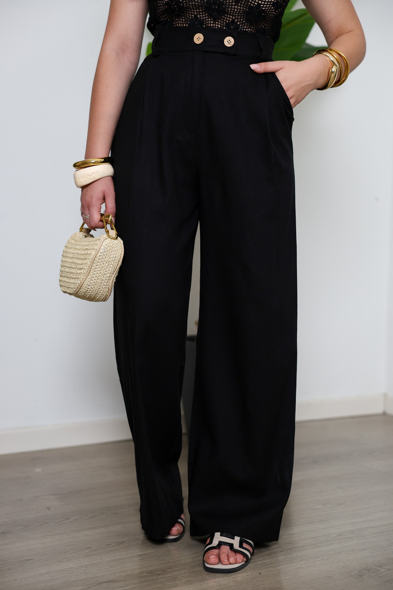 Pantalone doppio bottone