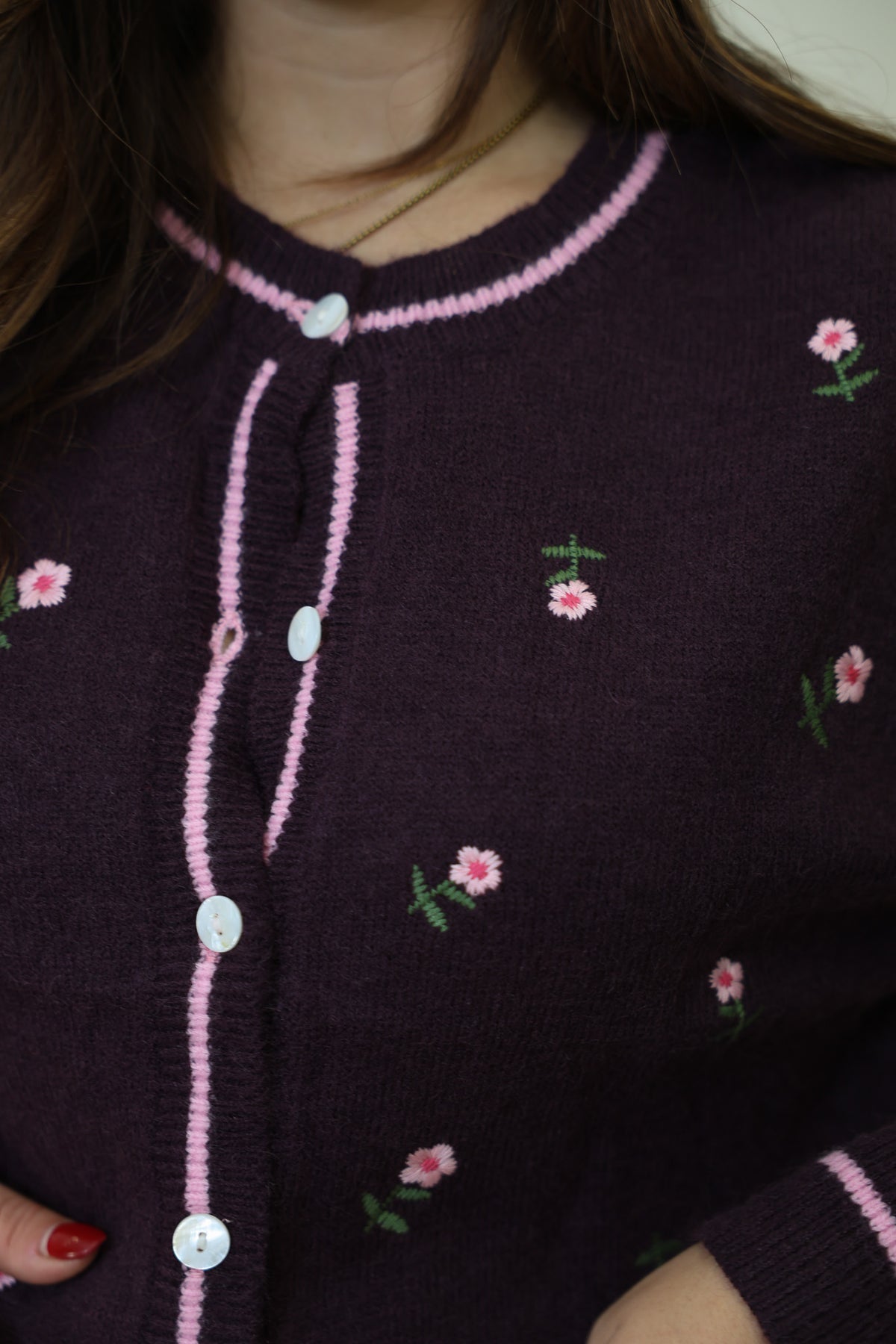 Cardigan fiorellini