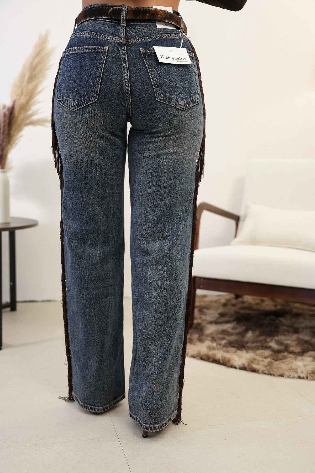 Jeans frange