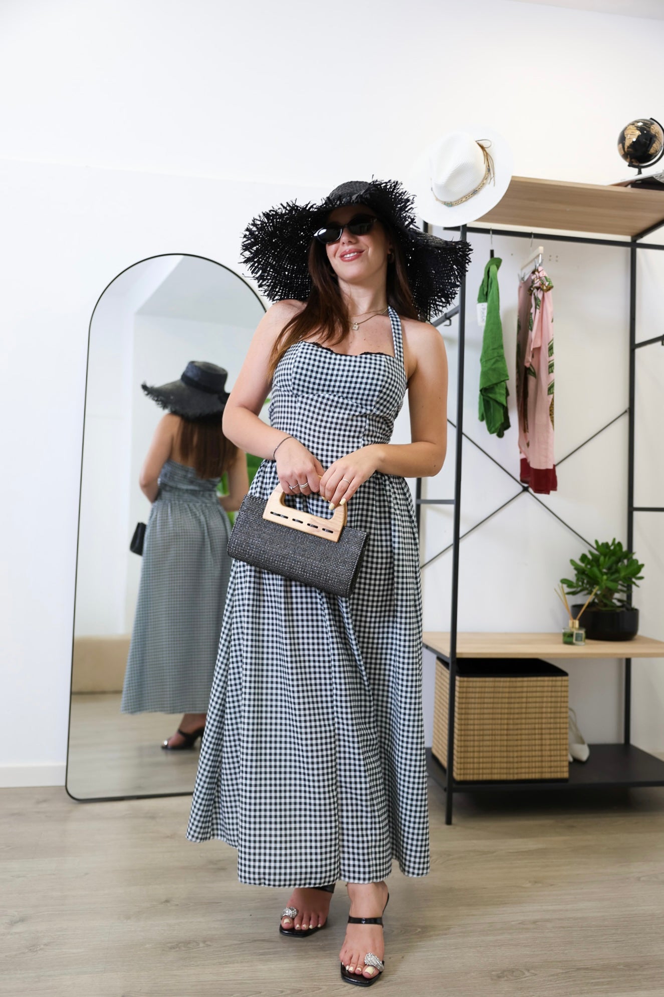 Abito Maxy Vichy