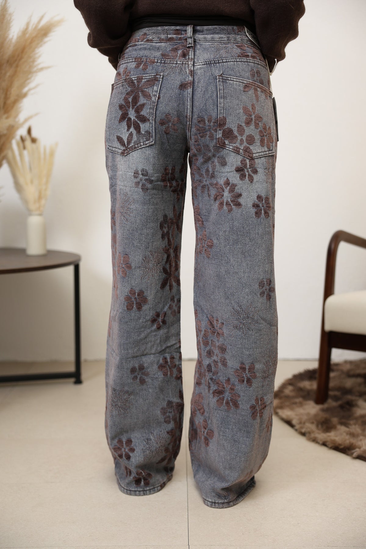 Jeans flower