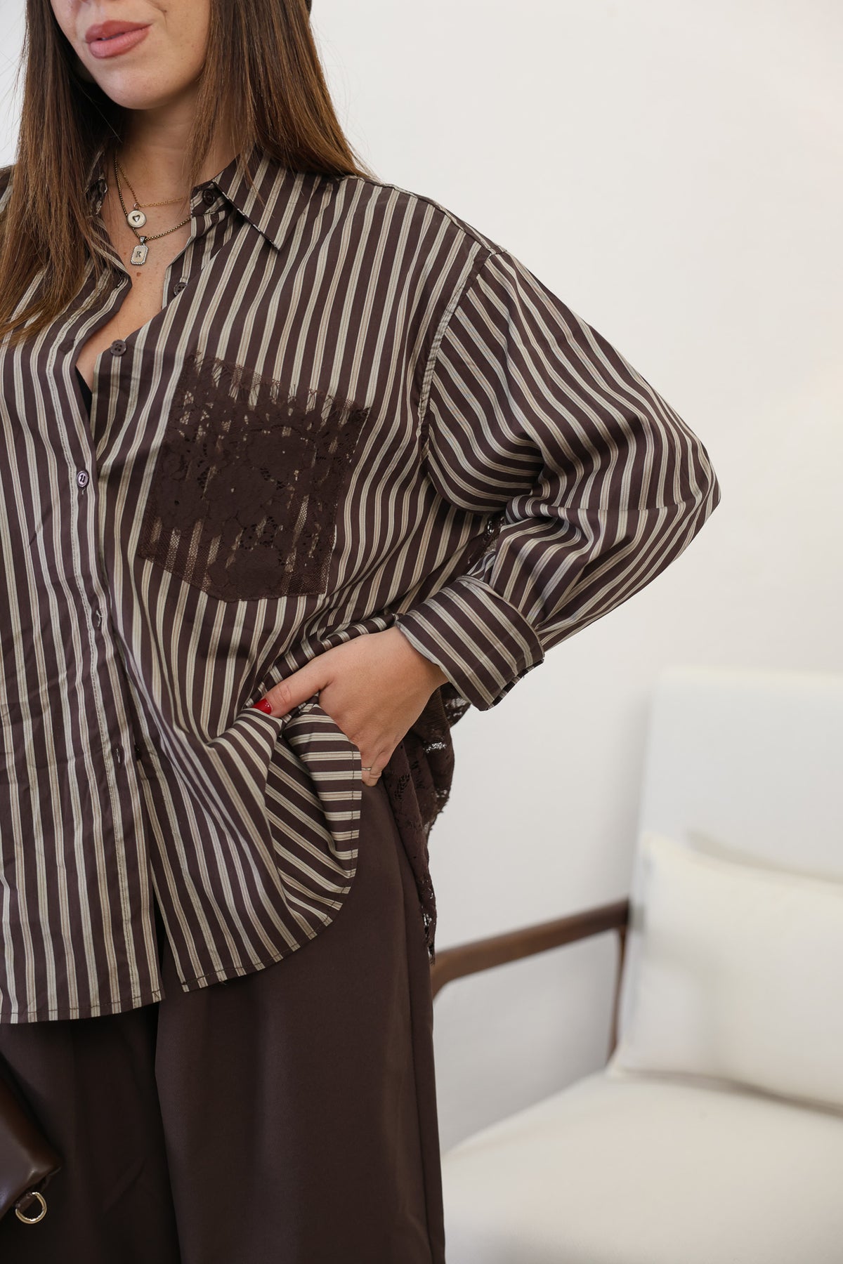 Camicia pizzo
