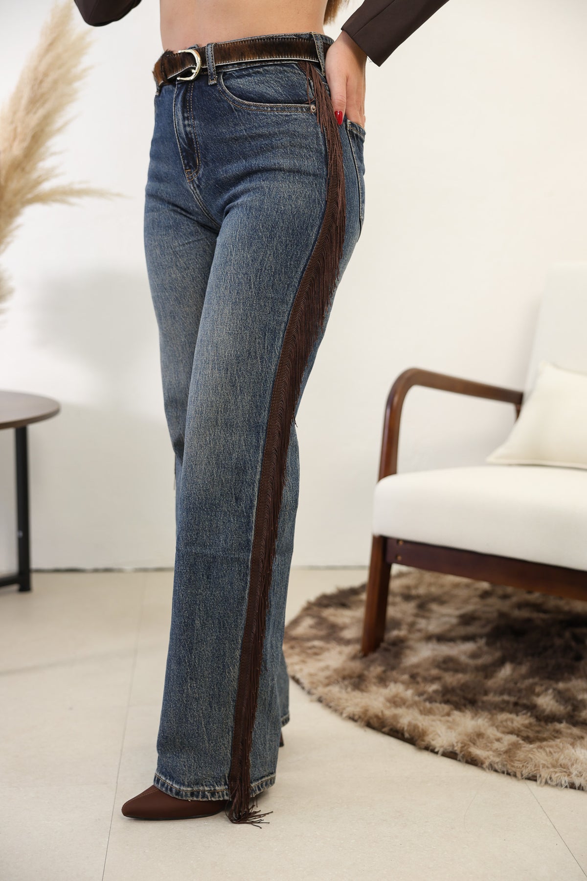 Jeans frange