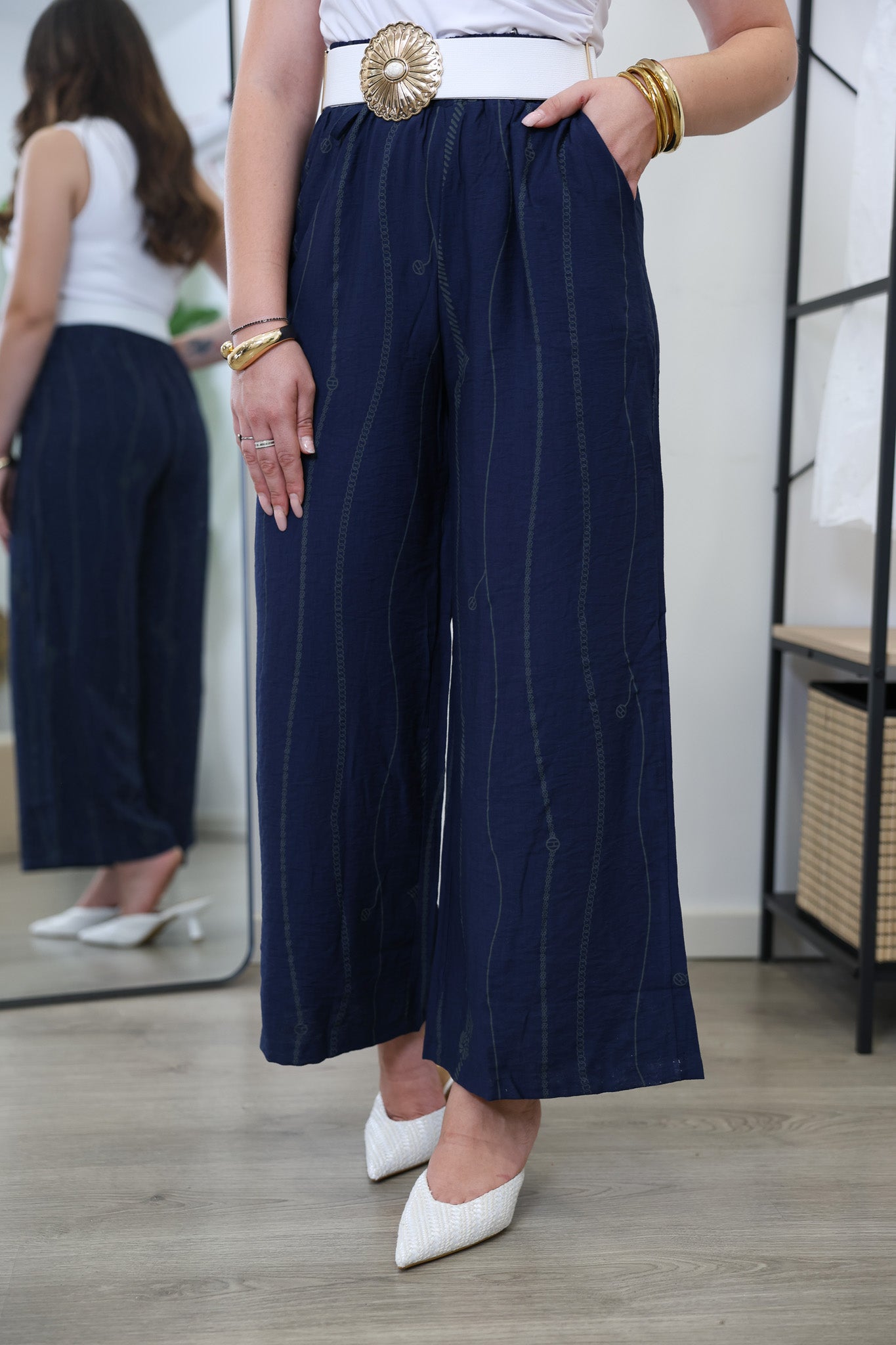 Pantalone Riviera blu