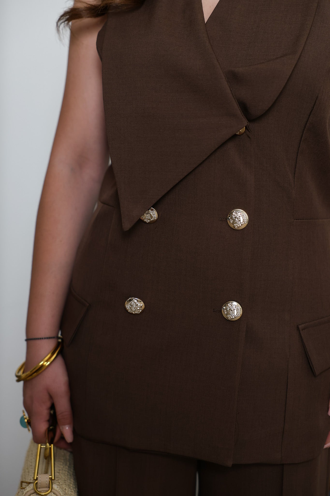 Tailleur Venre doppiobottone giromanica