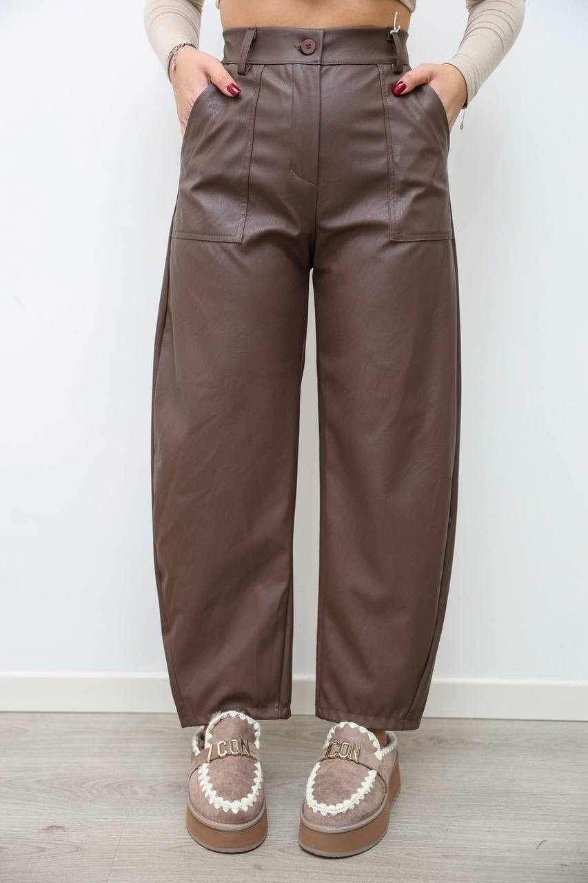 Pantalone pelle 18228
