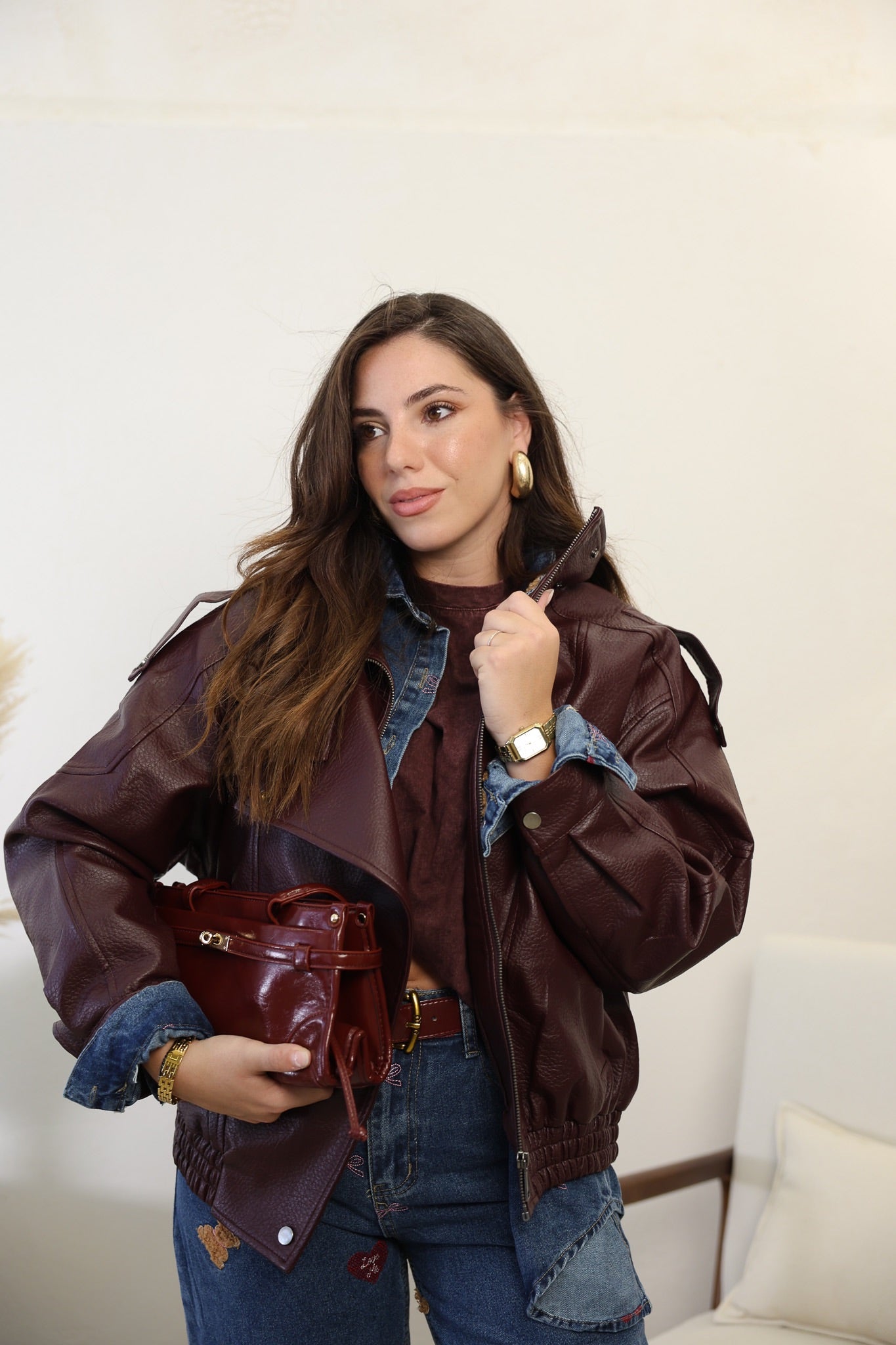 Bomber ecopelle