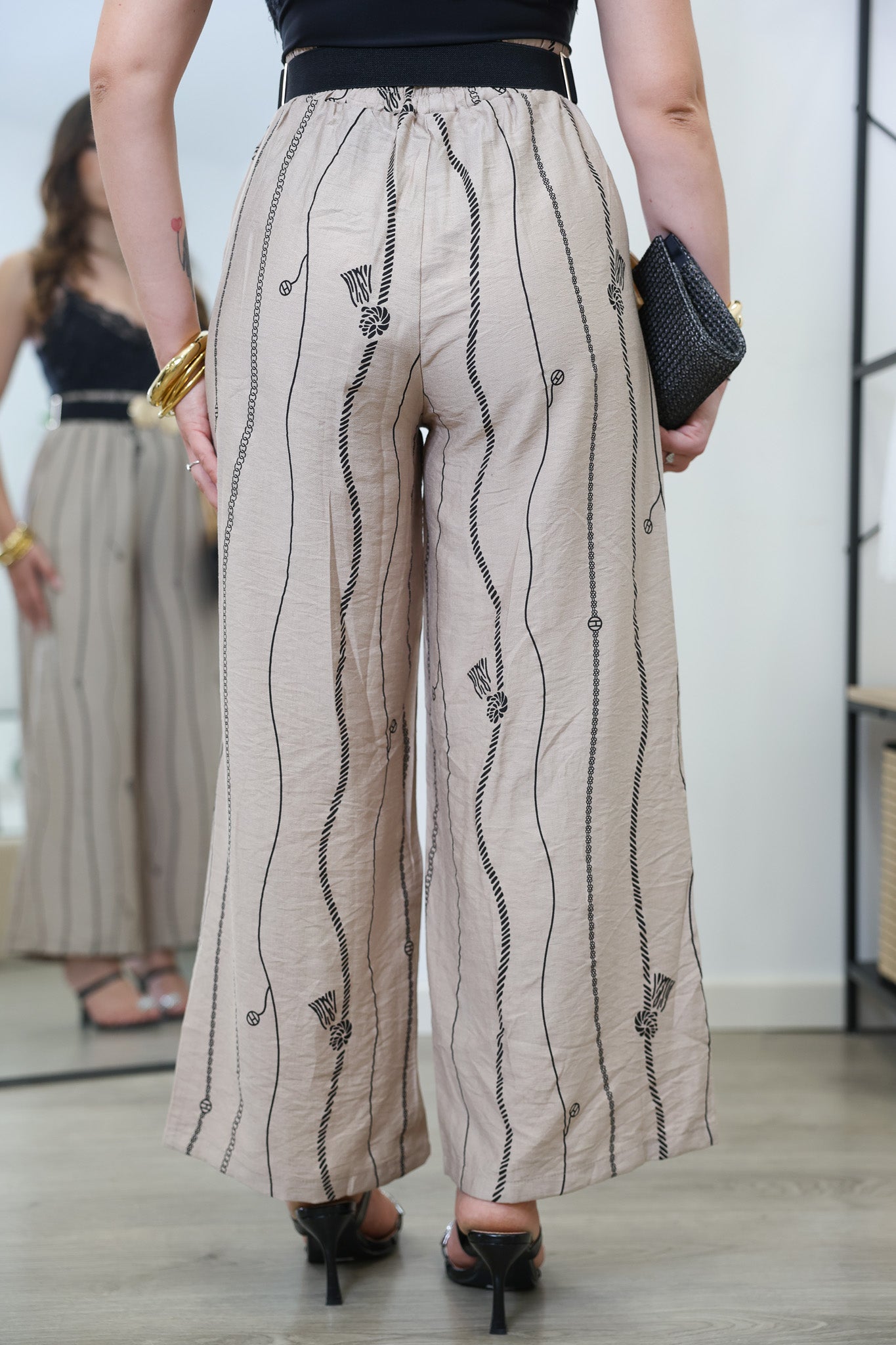 Pantalone Riviera beige