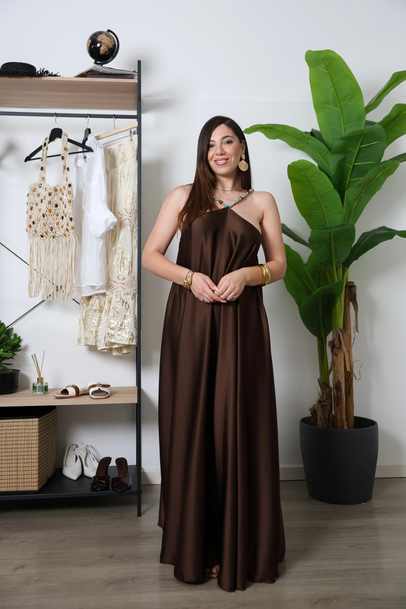 Abito Ninfa marrone