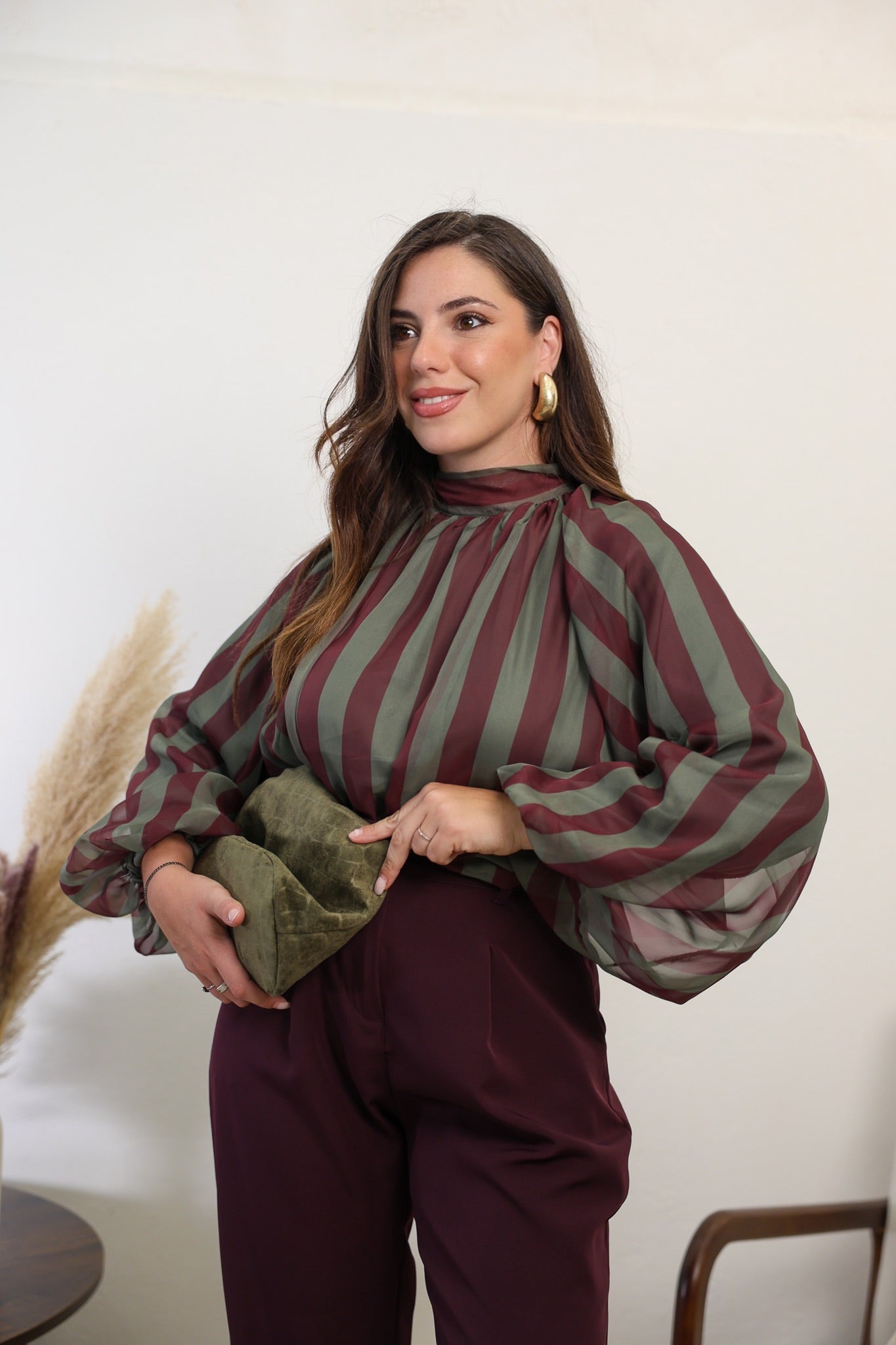 Camicia fantasia righe