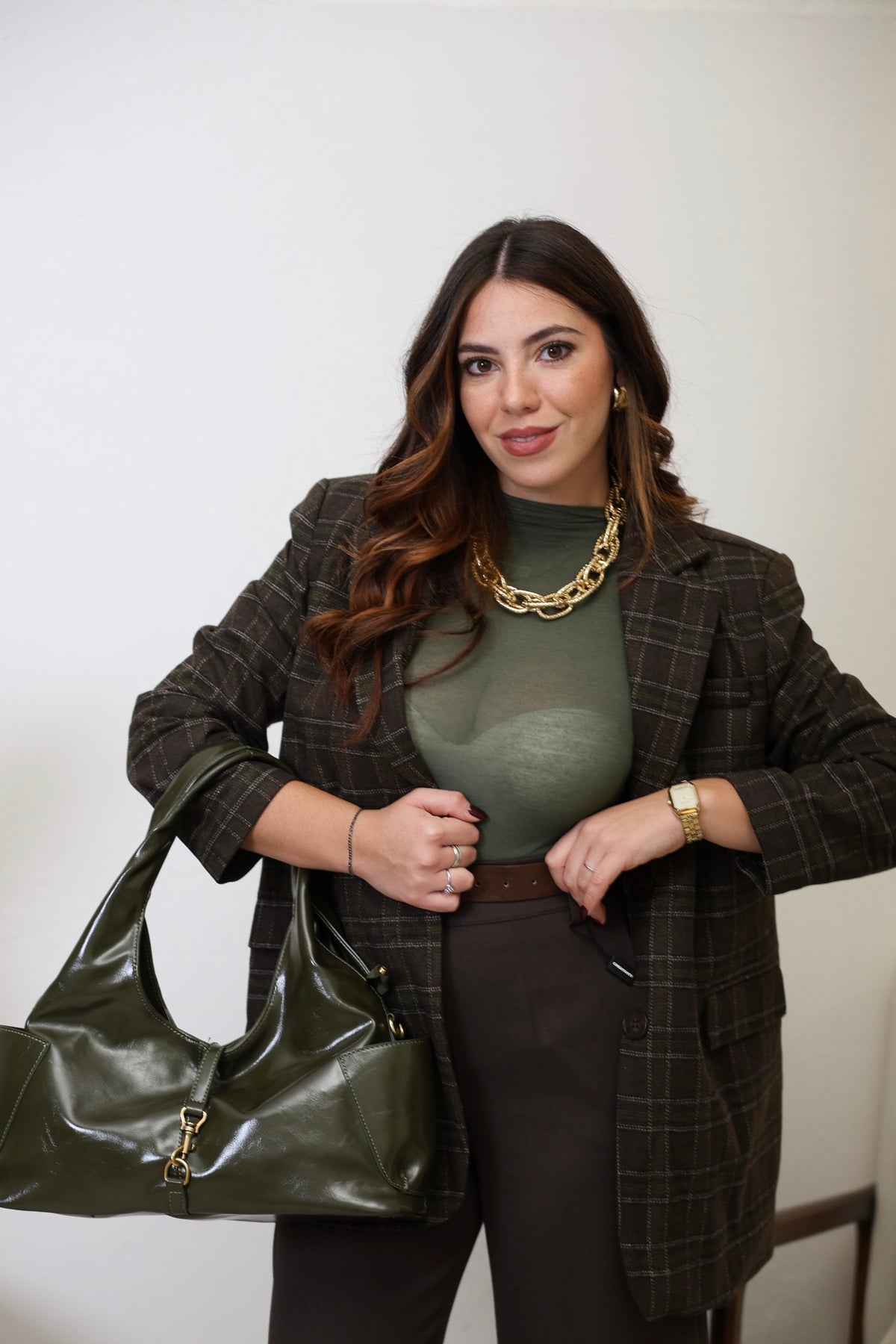 Blazer quadri